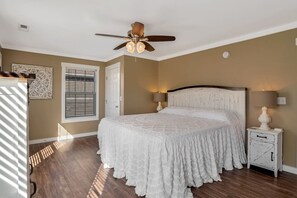 1 間睡房、熨斗/熨衫板、免費 Wi-Fi、床單