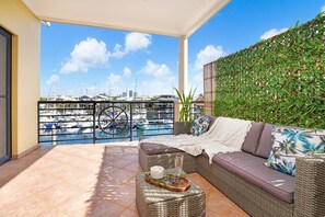 Terrace/patio - Villa Utopia on the Marina | 3 Bed, 3 Bath by Tropical BNB (Stuart Park)