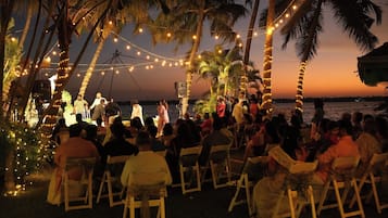 Espace banquet en plein air