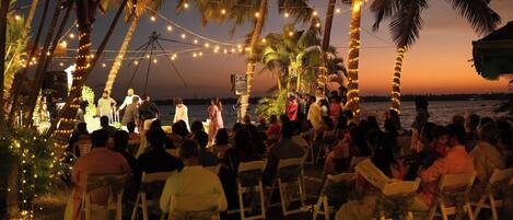 Espace banquet en plein air