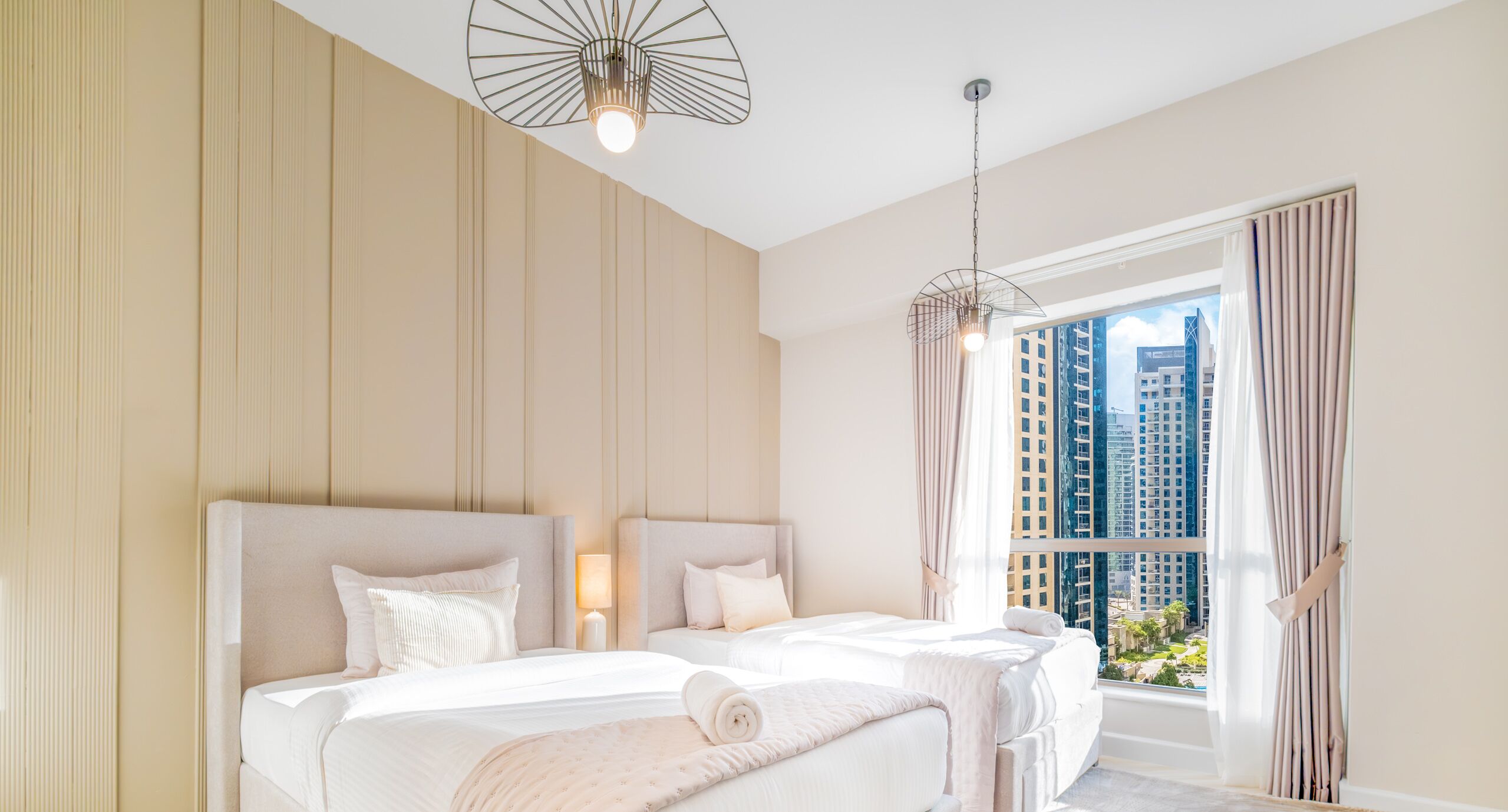 3 bedrooms, in-room safe, blackout curtains, soundproofing