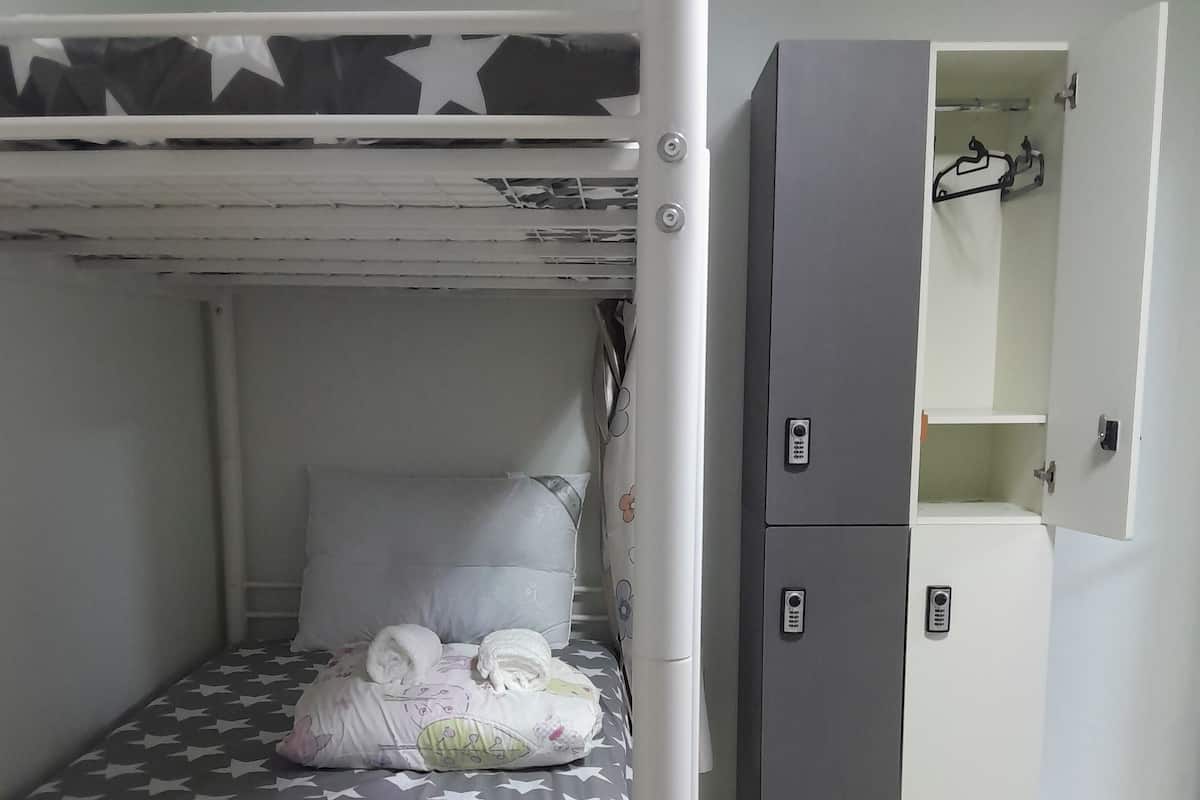 Economy Shared Dormitory, Courtyard View | 1 bedroom, free WiFi, bed sheets