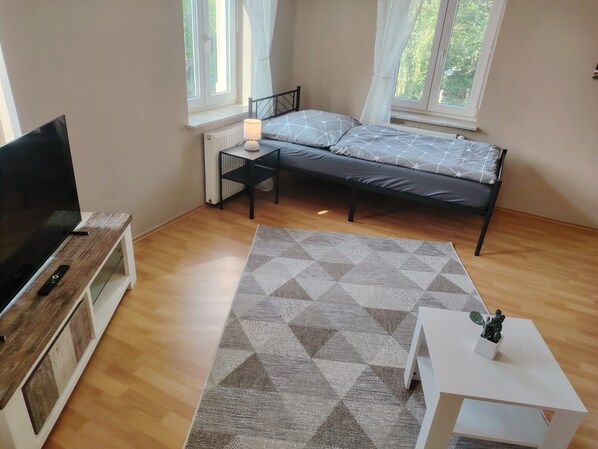 1 Schlafzimmer, kostenloses WLAN, Bettwäsche