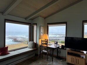 Smart TV, fireplace, stereo - NEW LISTING! Fantasea! Enjoy dramatic crashing waves, fireplace, dog friendly! (Yachats)