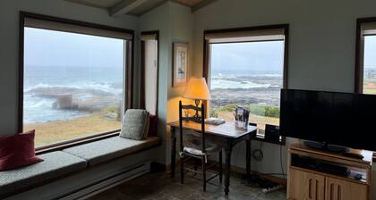 NEW LISTING! Fantasea! Enjoy dramatic crashing waves, fireplace, dog friendly!