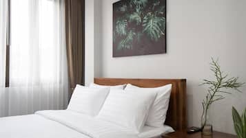 Habitación doble Deluxe | Escritorio, insonorización y wifi gratis