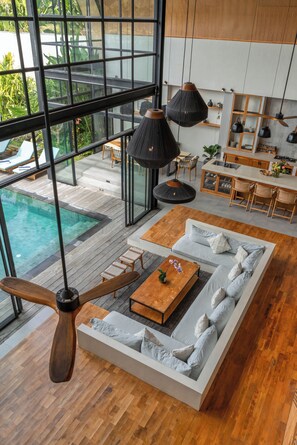 Living room - Villa Lava (Canggu)