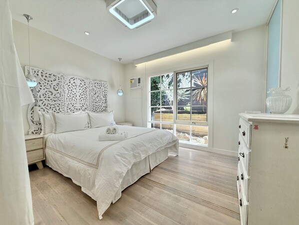 2 chambres, fer et planche à repasser, accès au Wi-Fi (inclus)