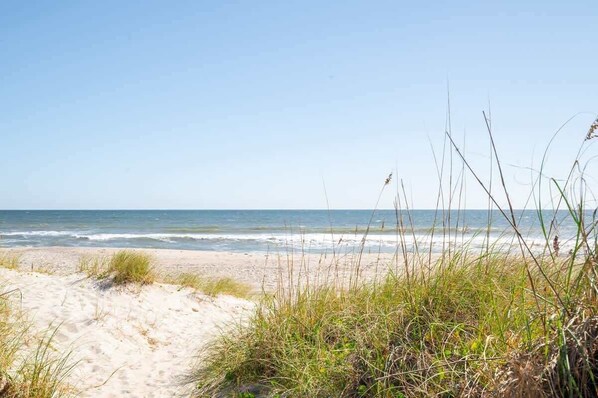 Beach nearby - Go with the Flo 1 Luxury 5 Bedroom with Rooftop Bar (Carolina Beach)