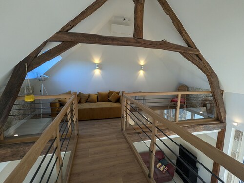 Charming renovated house in the heart of Loire Valley with parking and wifi