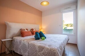 2 chambres, fer et planche à repasser, Wi-Fi