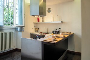 Apartment | Private kitchen | Espresso maker, electric kettle