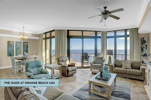 TV - Luxury Gulf Front Condo | Waterslide | Lazy River (Orange Beach)