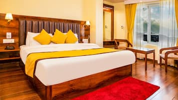 奢华双人房 | 隔音、免费 WiFi