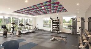 Fitness facility - Home2 Suites By Hilton Austin South I-35 (Austin)