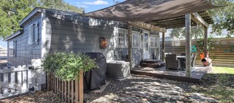 Charming Coastal Home nestled in downtown Rockport. Super close to the water!