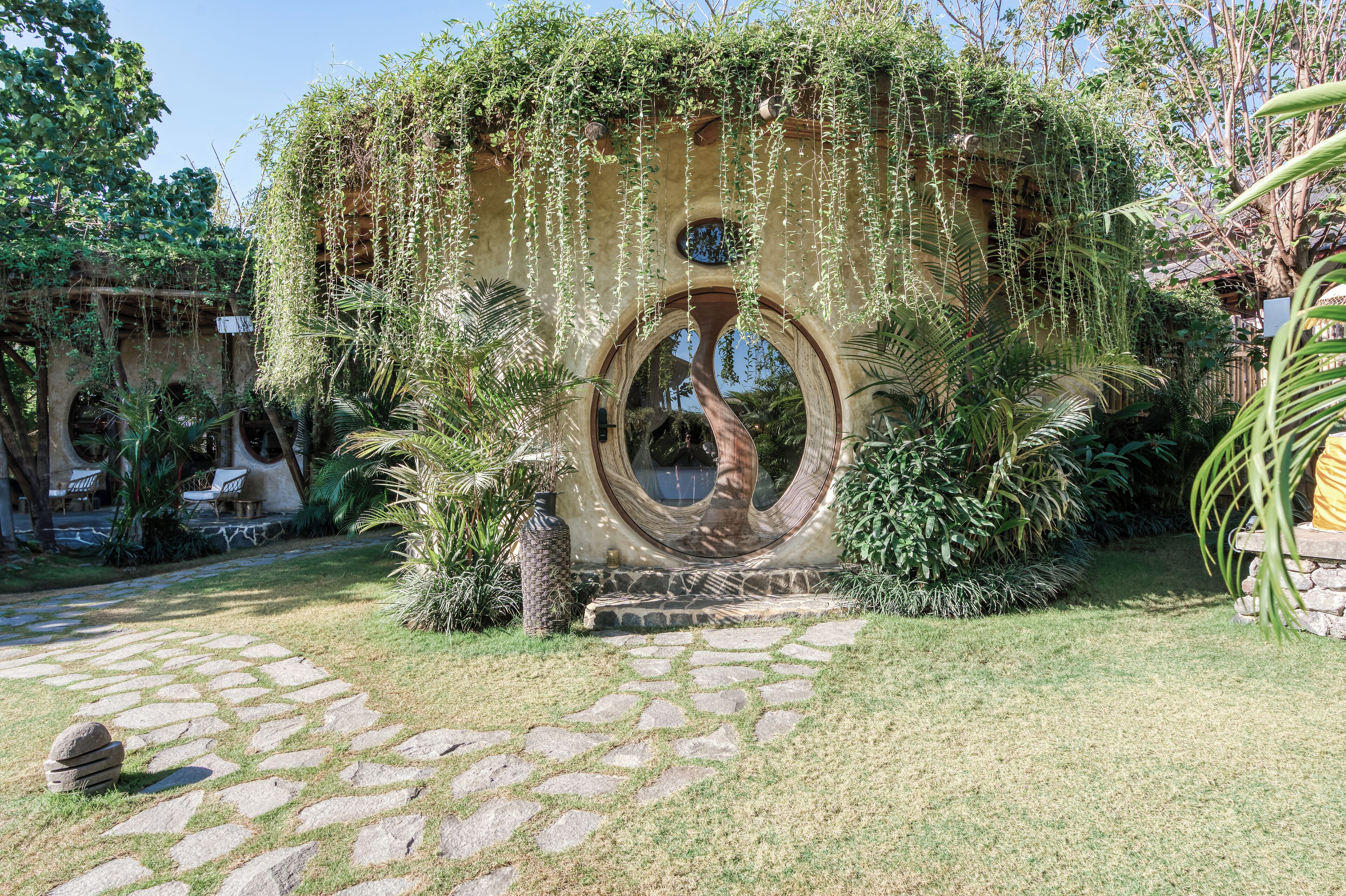 Fachada de la propiedad