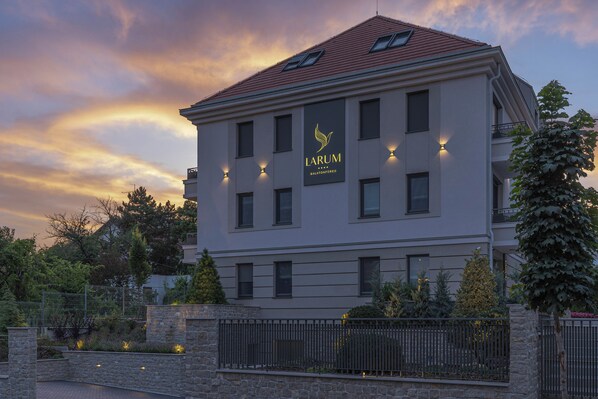 Fassade der Unterkunft