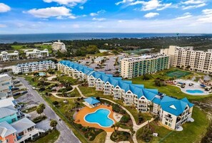 Exterior - Surf's Up Beachfront Resort Studio | Pools + Beach Access (Gulf Shores)