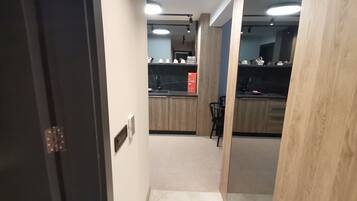 Apartment, 1 Schlafzimmer, Balkon, Bergblick | Innenbereich