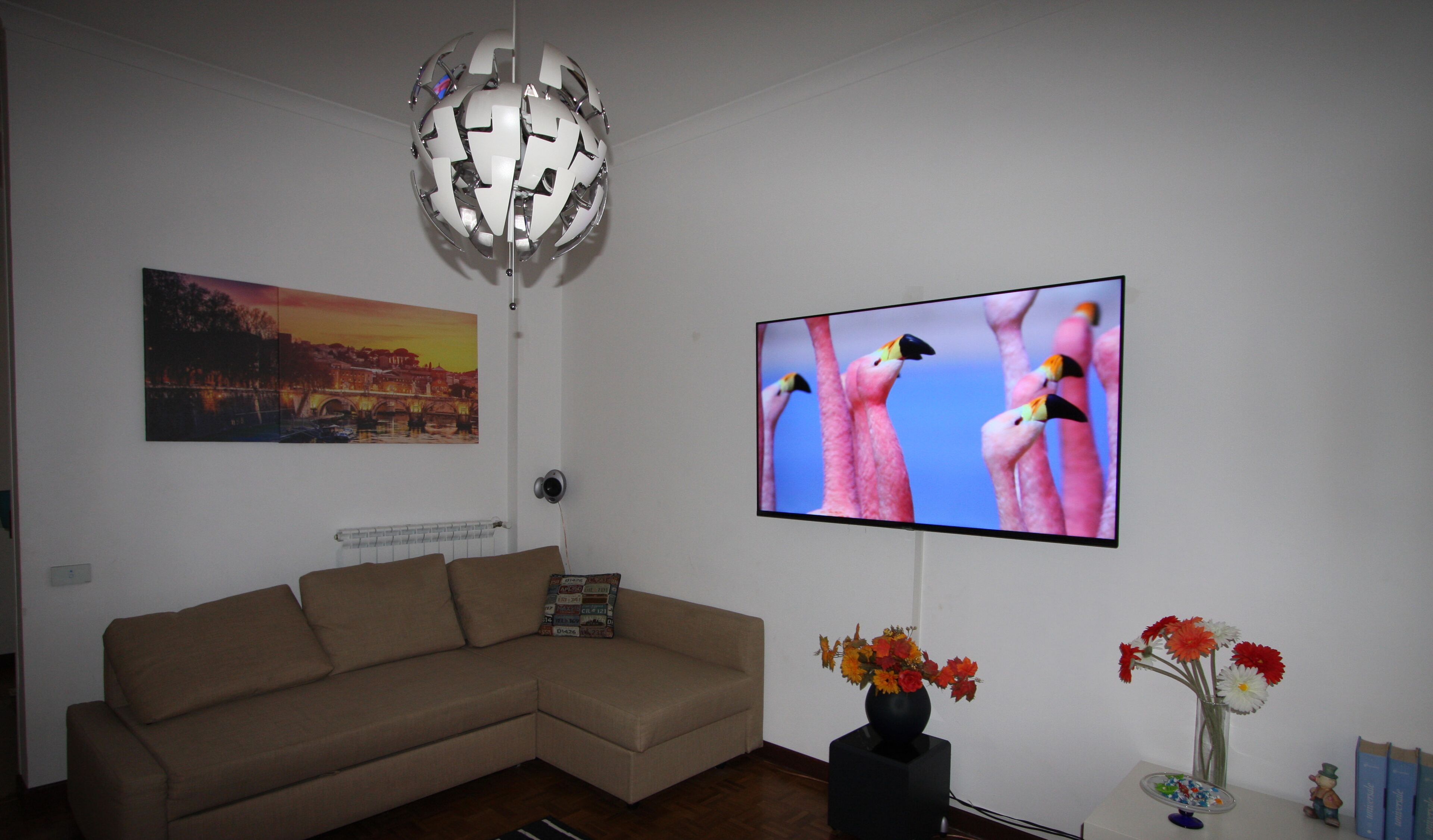 Smart-TV, Kamin, Videospiele