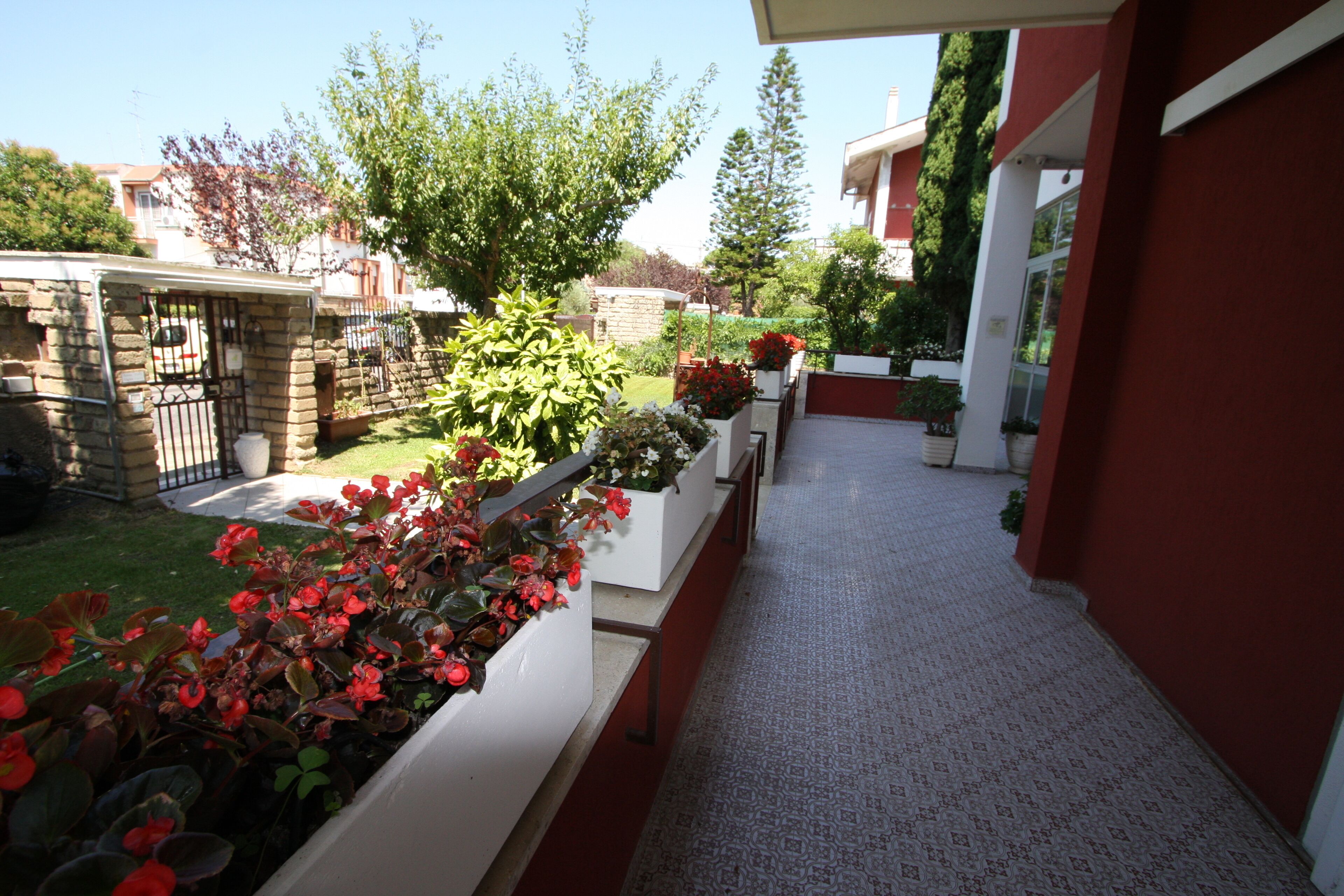 Enceinte de l’hébergement