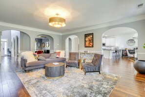 House (5 Bedrooms) | Front of property - 8 Mi to Trilith Studios: Home w/ Fire Pit! (Fayetteville)