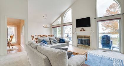 Lakefront Home w/ Deck & Dock in Oscoda Twp!
