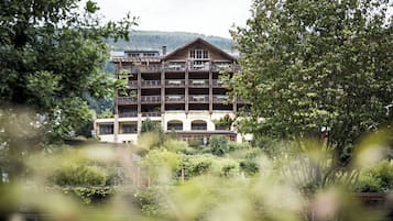 Overnatningsstedets facade
