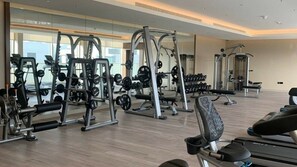 Fitness facility - Whimsical 1BR in East 40, Al Furjan by Deluxe Holiday Homes (Dubai)