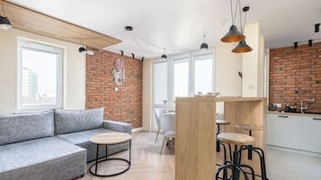 Apartment, 2 Bedrooms | Living area