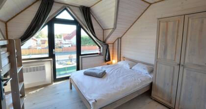 Ferienhaus mit Terrasse und Sauna