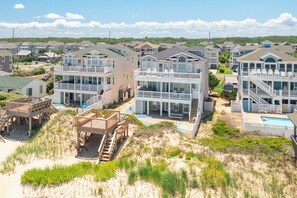 Exterior - Stunning oceanfront Nags Head vacation home with elevator! (Nags Head)