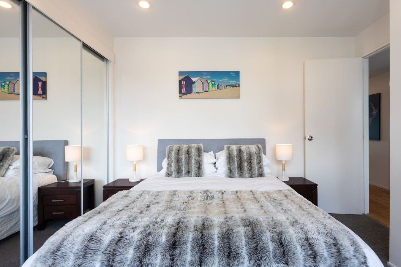 Desk, iron/ironing board, travel cot, free WiFi