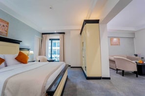 In-room safe, blackout drapes, free WiFi, bed sheets - The Temple Hotel Luxor (Luxor)