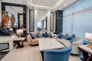 Sala de estar en el lobby