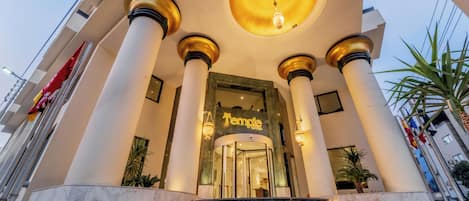 Façade de l’hébergement