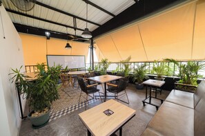 Terrasse sur le toit