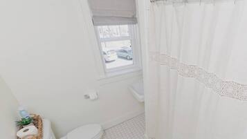 Shower, hair dryer