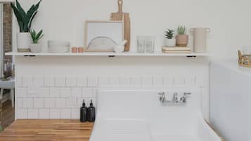 Shower, hair dryer