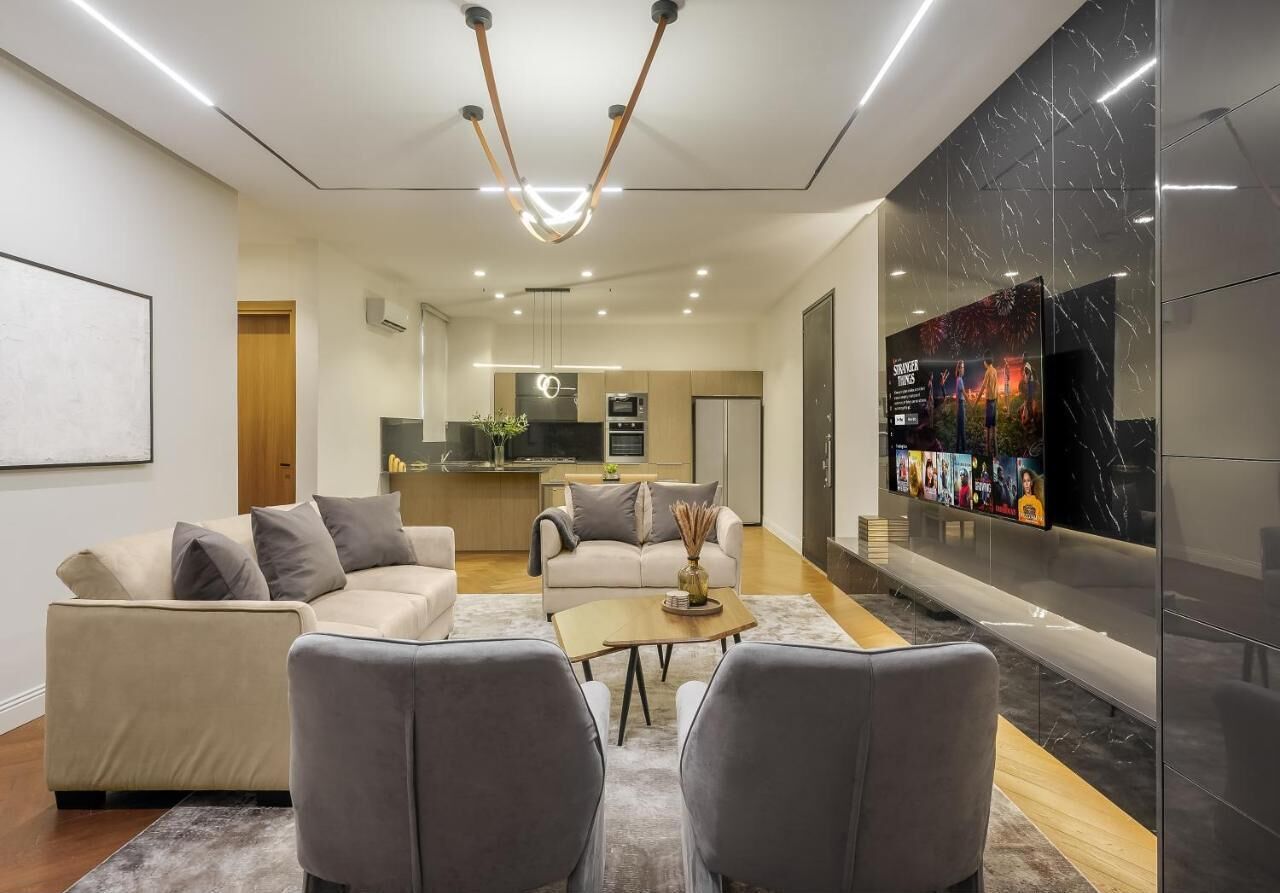 Junior Apartment, City View | 2 bedrooms, desk, laptop workspace, soundproofing