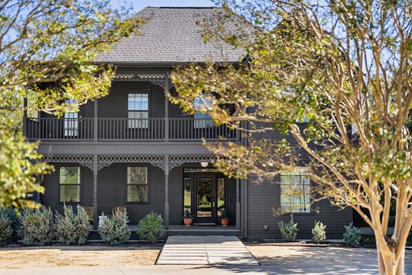 Façade de l’hébergement