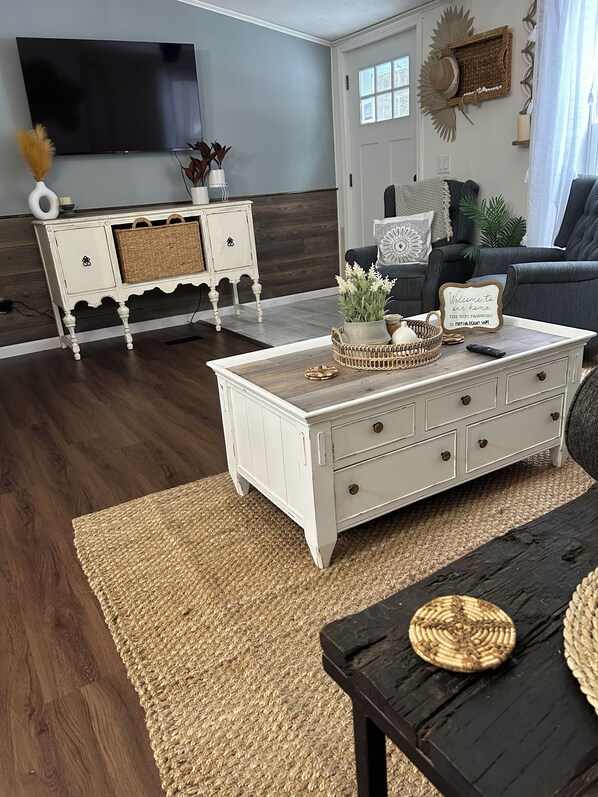 Smart TV - Your Cozy Boho Cabin In The Woods Located In Grayling Michigan! (Grayling)