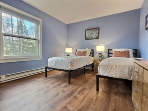 2 Schlafzimmer, Schreibtisch, kostenloses WLAN, Bettwäsche