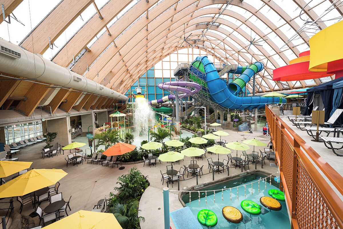 Indoor pool, a heated pool