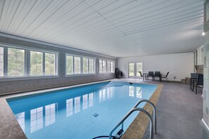 Piscine couverte, piscine chauffée