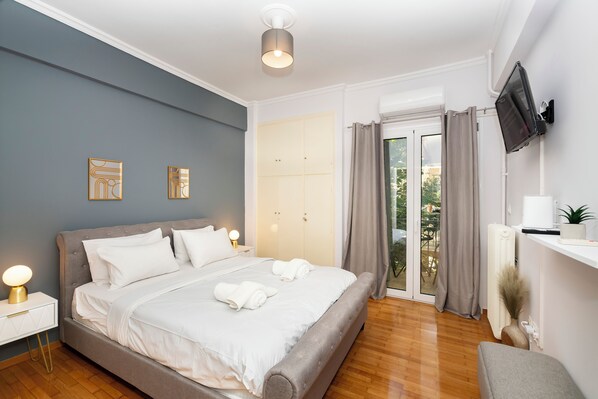 1 bedroom, desk, iron/ironing board, free WiFi