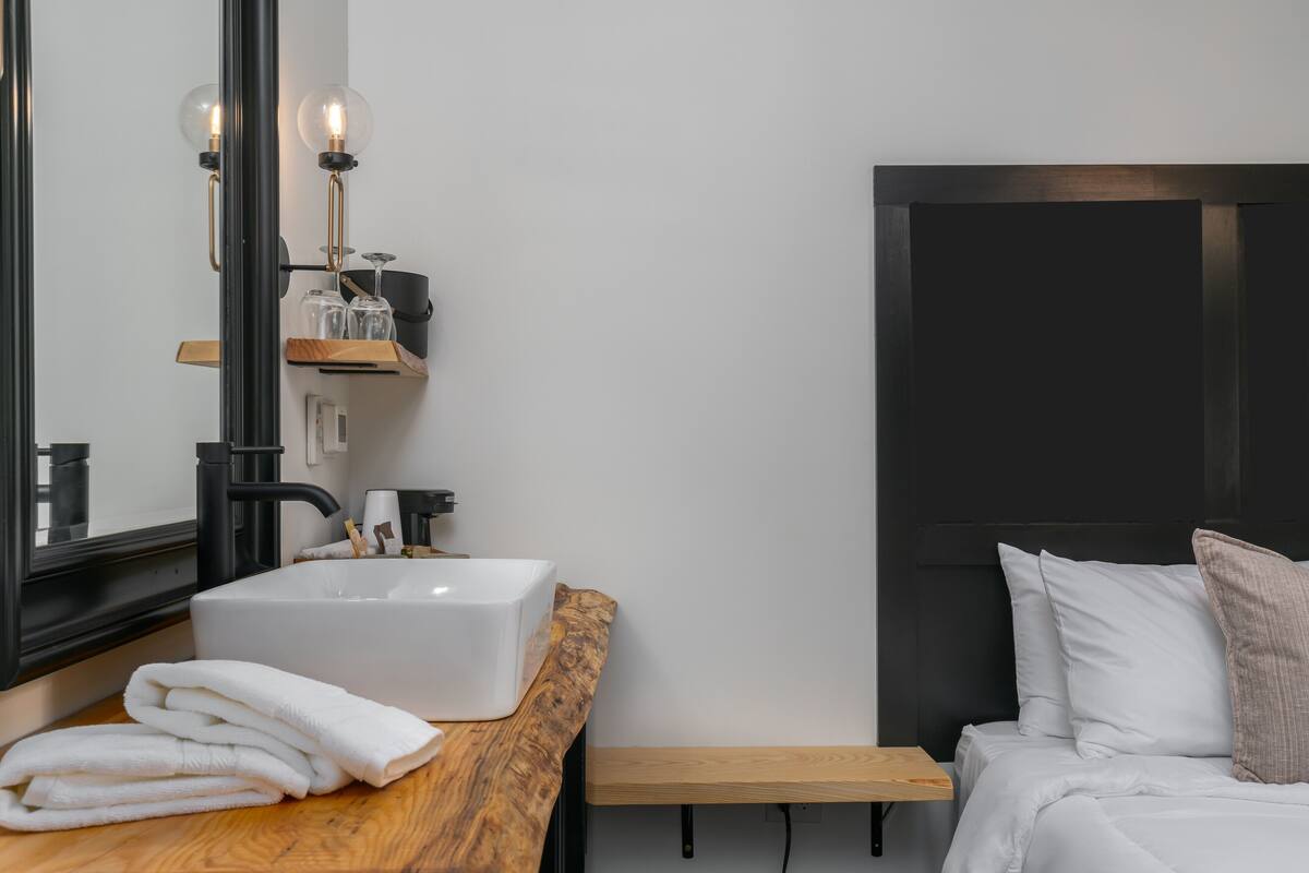 1 chambre, literie hypoallergénique, décoration personnalisée