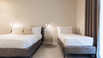Chambre Triple Deluxe, balcon, vue ville