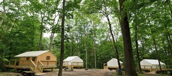 Valley Overlook, Peninsula, Ohio - Glamping Tent P6